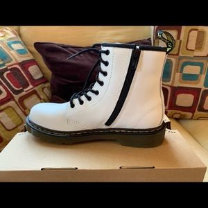 NEW IN BOX white dr martens